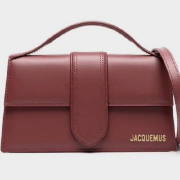 Jacquems Le Bambino Leather Satchel Bag - Picture 1 of 3